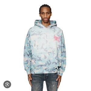 Purple Brand Camo Hoodie
